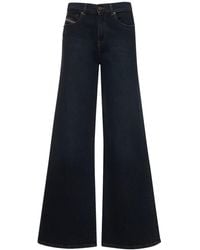 DIESEL - 1978 D-Akemi Flared Wide Jeans - Lyst