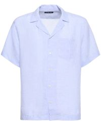 Frescobol Carioca - Angelo Linen Bowling Shirt - Lyst
