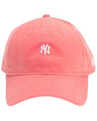 KTZ Japan Velvet 9forty Cap - Pink