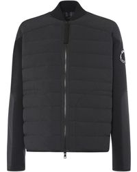 Moncler - Giacca cny in cotone e techno / zip - Lyst