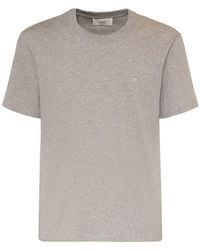 Ami Paris - Camiseta de algodón con logo - Lyst