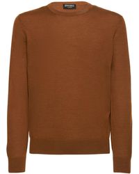 Zegna - Cashmere & Silk Light Knit Sweater - Lyst