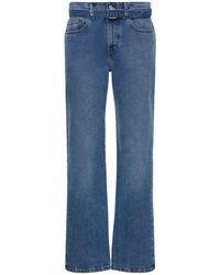 Proenza Schouler - Gerade Jeans "ellsworth" - Lyst