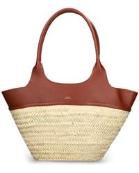 A.P.C. - Panier Tanger Raffia Shoulder Bag - Lyst