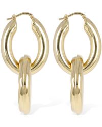 Jil Sander - Bc6 Double Hoop 1 Earrings - Lyst