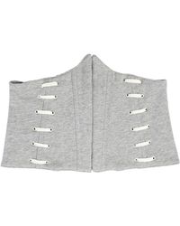 Damen Bekleidung Dessous Bustiers und Korsagen Jonathan Simkhai Baumwolle Korsett Aus Baumwollfrottee in Grau 