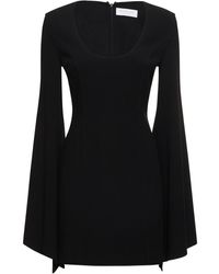 Michael Kors - Wool Crepe Bell Sleeved Dress - Lyst