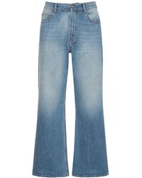 Bluemarble - 27Cm Bootcut Cotton Denim Jeans - Lyst
