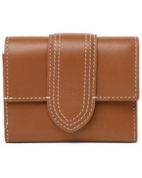 Jacquemus - Le Compact Bambino Leather Wallet - Lyst