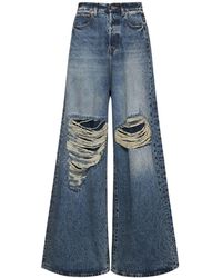 Vetements Destroyed BAGGY Jeans in Gray for Men | Lyst
