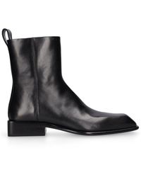 Alexander Wang - Throttle Leather Ankle Boots - Lyst