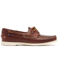 Sebago - Damen Bootsschuhe Aus Leder „Portland“ - Lyst