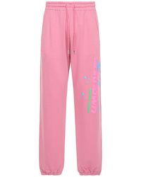 Unknown Season Washed Cotton Joggers - Pink