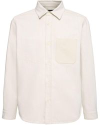 Zegna - Pure Cotton Overshirt - Lyst