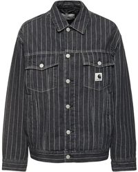 Carhartt - Orlean Striped Denim Jacket - Lyst