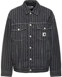 Carhartt - Orlean Striped Denim Jacket - Lyst
