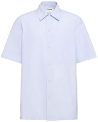 Jil Sander - Friday A.m. Boxy Cotton Shirt - Lyst