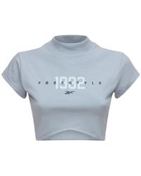 Reebok T-shirt "freestyle" - Blau