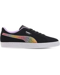 all black puma suede mens