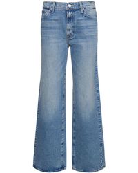 Mother - The Dodger Sneak High Rise Jeans - Lyst
