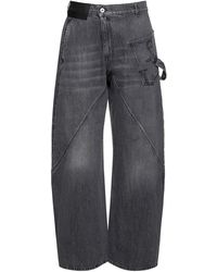 JW Anderson - Twisted Cotton Workwear Jeans - Lyst