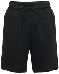 Nike Shorts Aus Technofleece - Schwarz