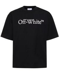 Off-White c/o Virgil Abloh - Bookish T-Shirt mit Logo-Print - Lyst
