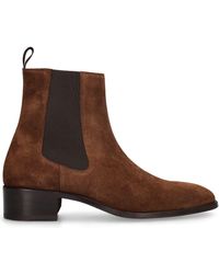 Tom Ford - 40mm Suede Ankle Boots - Lyst
