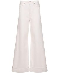 Agolde - Dame High Rise Wide Leg Jeans - Lyst