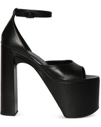 Balenciaga - 110Mm Camden Leather Sandals - Lyst