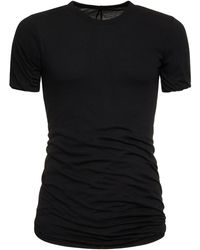 Rick Owens - T-shirt doublé à manches courtes - Lyst