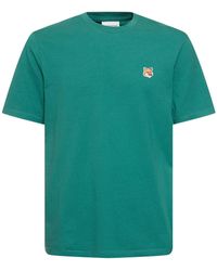 Maison Kitsuné - Fox Head Patch Regular T-shirt - Lyst
