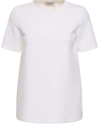 Max Mara - Fianco Jersey Scuba T-shirt - Lyst
