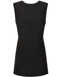 Loulou de Saison - Minikleid Aus Viskosemischstrick "hoya" - Lyst