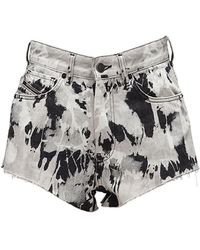 DIESEL Shorts for Women - Up to 70% off at Lyst.com