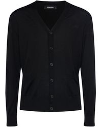 DSquared² - Cardigan Aus Wolle - Lyst