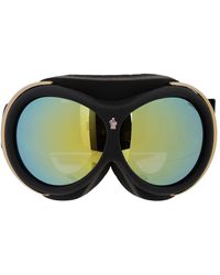 Moncler Mirrored Goggles - Black