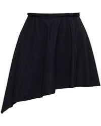 DSquared² - Icon Lycra Mini Sarong Skirt - Lyst