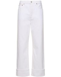 Agolde - Fran Low Slung Easy Straight Jeans - Lyst