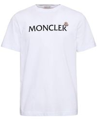 Moncler - Camiseta Con Letras - Lyst