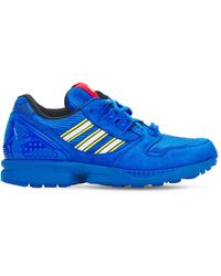 adidas Originals Synthetic Zx 8000 Lego Sneakers in Red for Men - Lyst