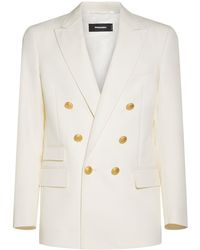 DSquared² - Double Breasted Blazer - Lyst