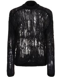 Rick Owens - Tommy Mohair Blend Sweater - Lyst