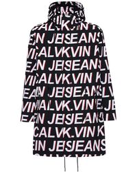 Calvin Klein Parla Aus Nylon Mit Logodruck - Schwarz
