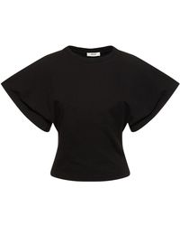 Agolde - Britt Cotton Jersey T-shirt - Lyst