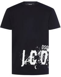 DSquared² - Icon Splash コットンtシャツ - Lyst