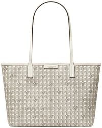 Tory Burch - Small Ever-ready Basketweave Print Tote Bag - Lyst