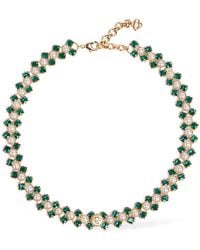 Casablancabrand - Collar de perlas y cristales - Lyst