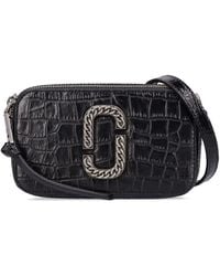 Marc Jacobs - Borsa the snapshot in pelle stampa coccodrillo - Lyst