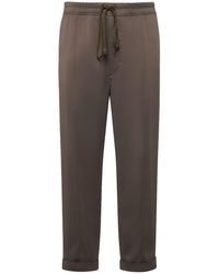 Tom Ford - Fluid Viscose Blend Cady joggers - Lyst